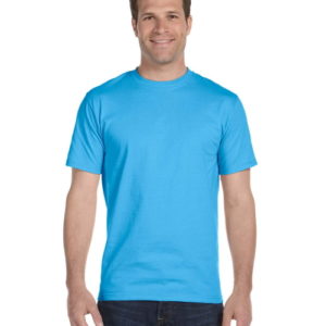 Hanes Unisex 6.1 Beefy-T Aquatic Blue